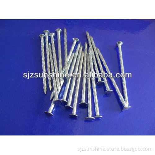 galvanized nails with tawist shank manufacturer